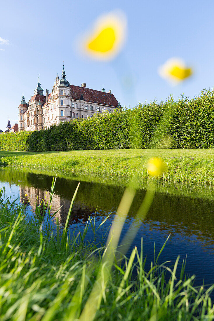 Castle of Güstrow, palace, Mecklenburg lakes, Mecklenburg Switzerland, Güstrow, Mecklenburg-West Pomerania, Germany, Europe