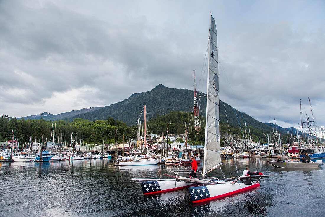 Team Members Arrives In Ketchikan After Sailing From Port Townsend