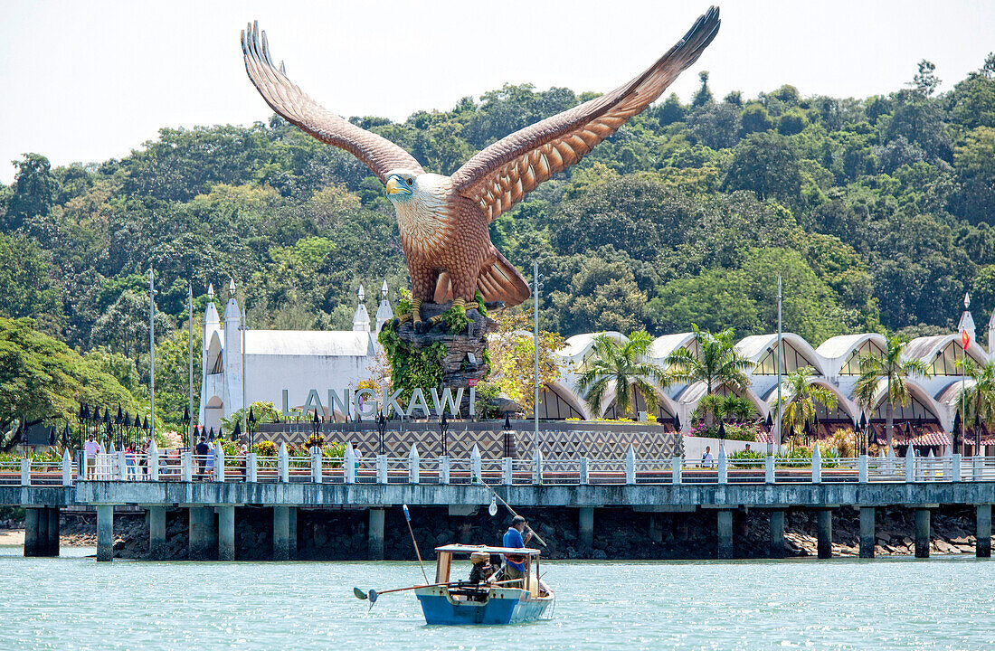 Kedah. Langkawi, officially known as Langkawi the Jewel of Kedah (Malay: Langkawi Permata Kedah) is an archipelago of 104 islands in the Andaman Sea, some 30 km off the mainland coast of northwestern Malaysia. The islands are a part of the state of Kedah,