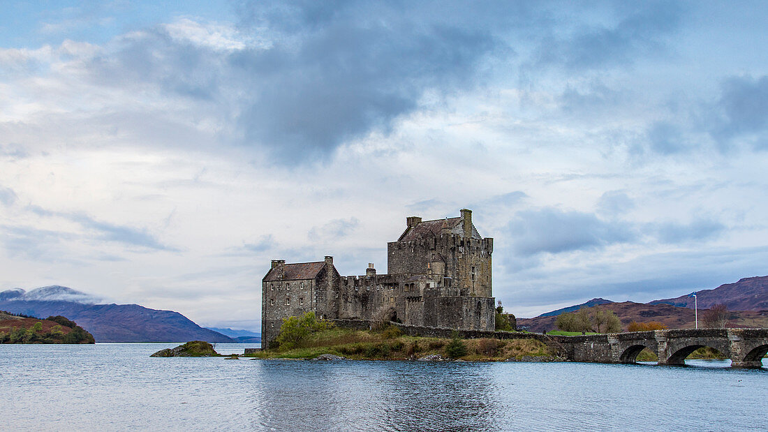 Eilean Donan Castle From The Shores Of Loch Duich