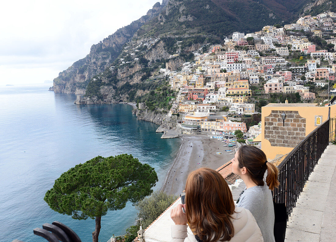 Positano, coast of Amalfi, Campania, Italy