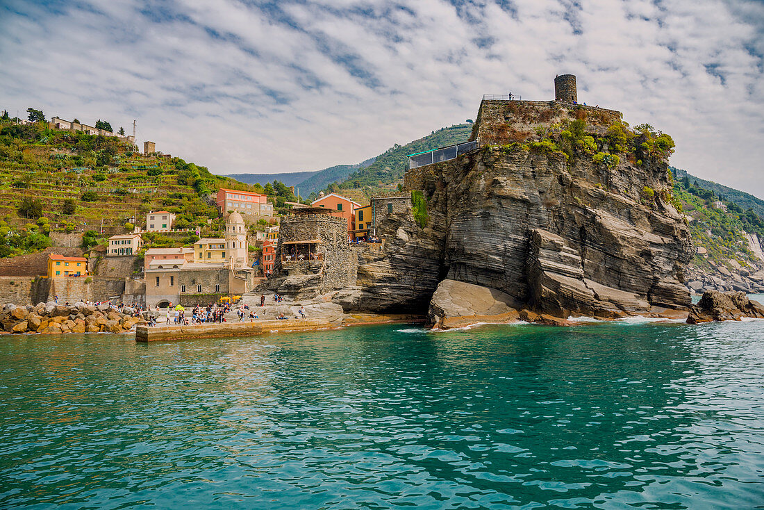 Vernazza, Cinque Terre, province of La Spezia, Liguria, Italy, Europe