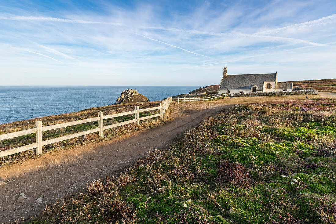 Saint-Sie-Kapelle bei Van-Punkt, Cléden-Cap-Sizun, Finistère, Bretagne, Frankreich