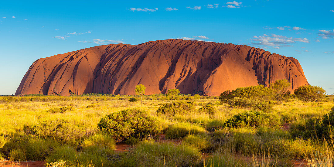 Uluru, Ayers Rock, Uluru-Kata Tjuta Nationalpark, Northern Territory, Zentralaustralien, Australien