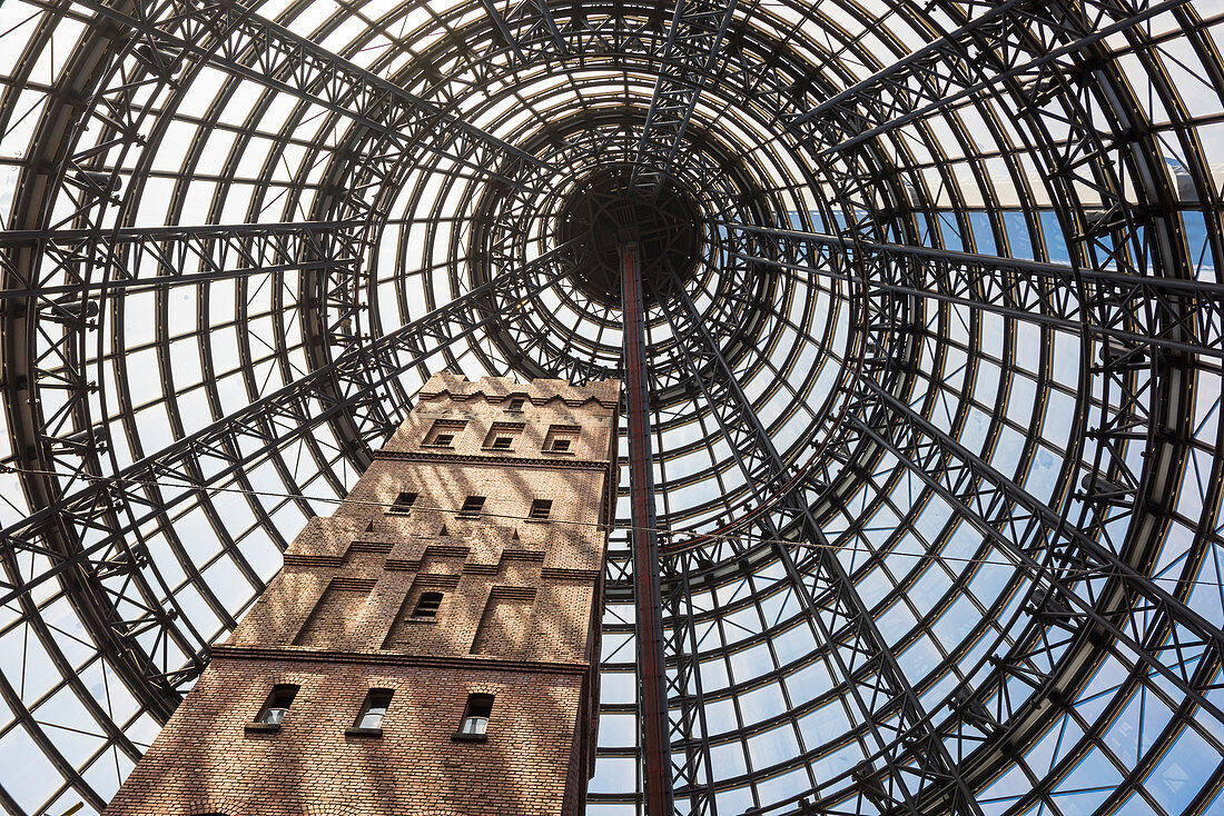Melbourne, Victoria, Australien, Coop's Shot Tower im Melbourne Central Shopping Center