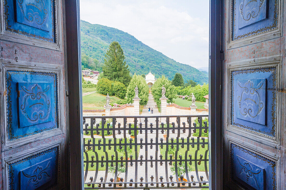 Porta Bozzolo's Villa, Varese, Lombardy, Italy,  Interior and art works