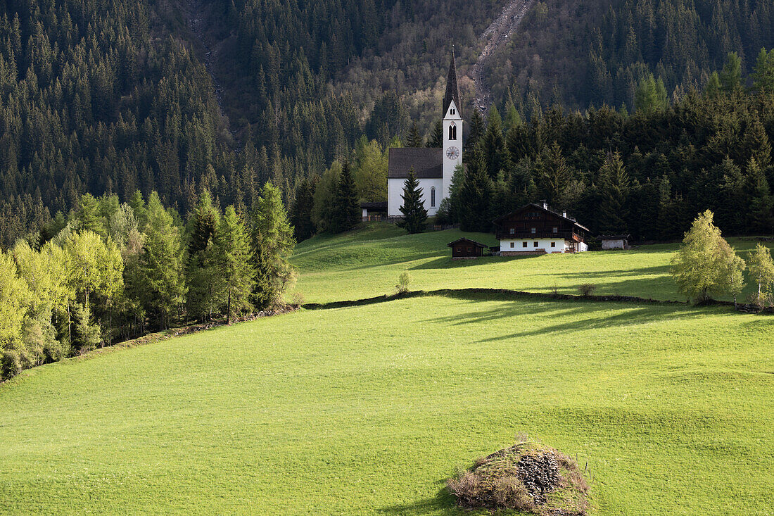 Mareta, Mareit, Racines, Ratschings, Provinz Bozen, Südtirol, Italien, Die Kirche Sankt Magdalena