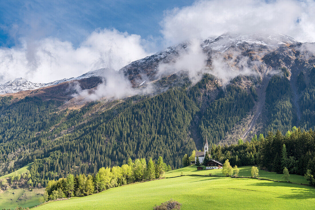 Mareta, Mareit, Racines, Ratschings, Provinz Bozen, Südtirol, Italien, Die Kirche Sankt Magdalena