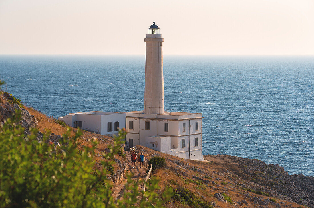 Palascia lighthouse, Otranto province, Puglia district, Italy, Europe