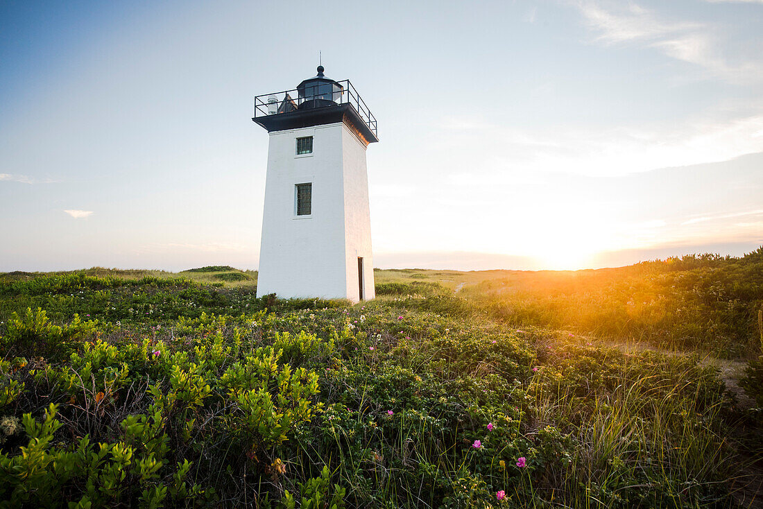 Wood End Light On Race Point In Provincetown, Massachusetts, Usa