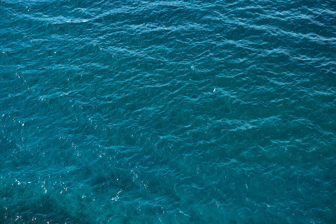 High Angle View Of A Clear Blue Water Of Lake Tahoe