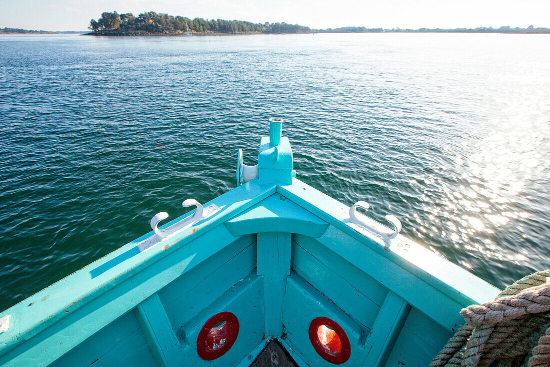 A Boat Trip To Ile-aux-moines In Brittany, France