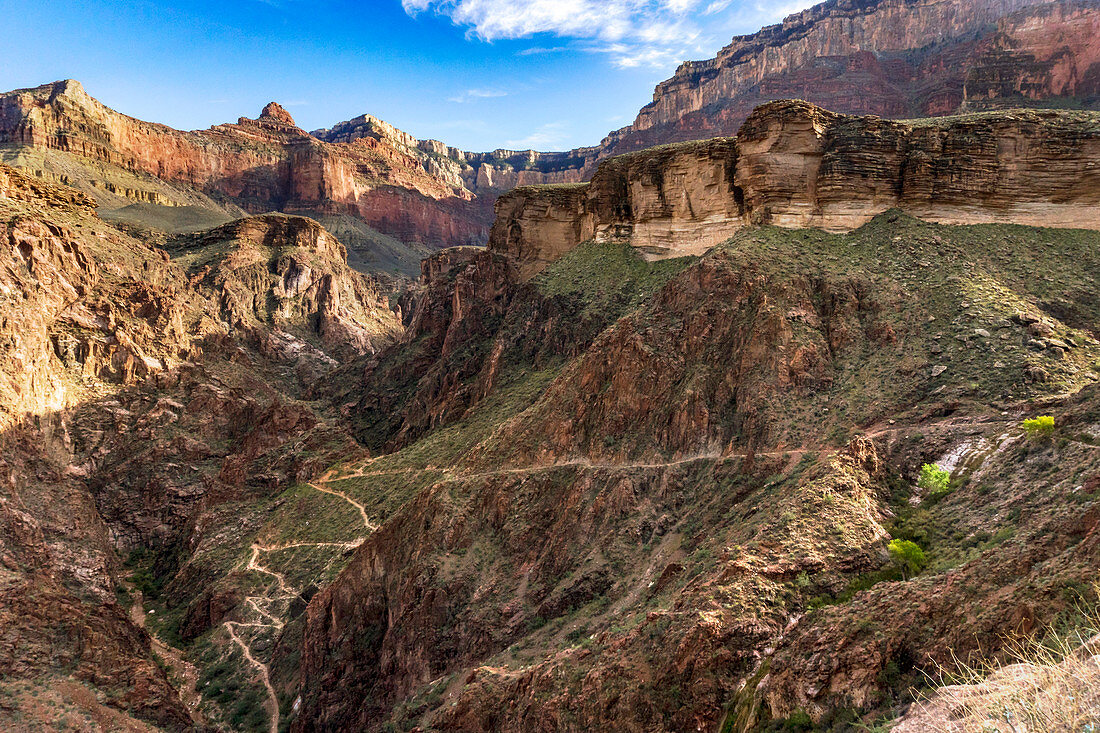 The Bright Angel Point In Grand Canyon National Park, Usa