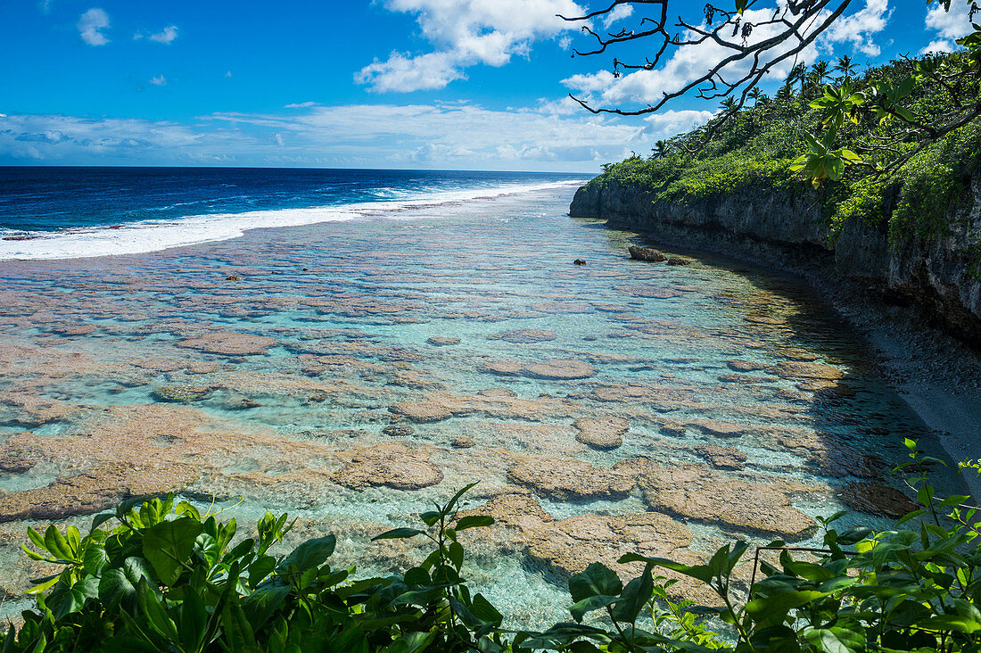 Beautiful low tide pools, Niue, South Pacific, Pacific