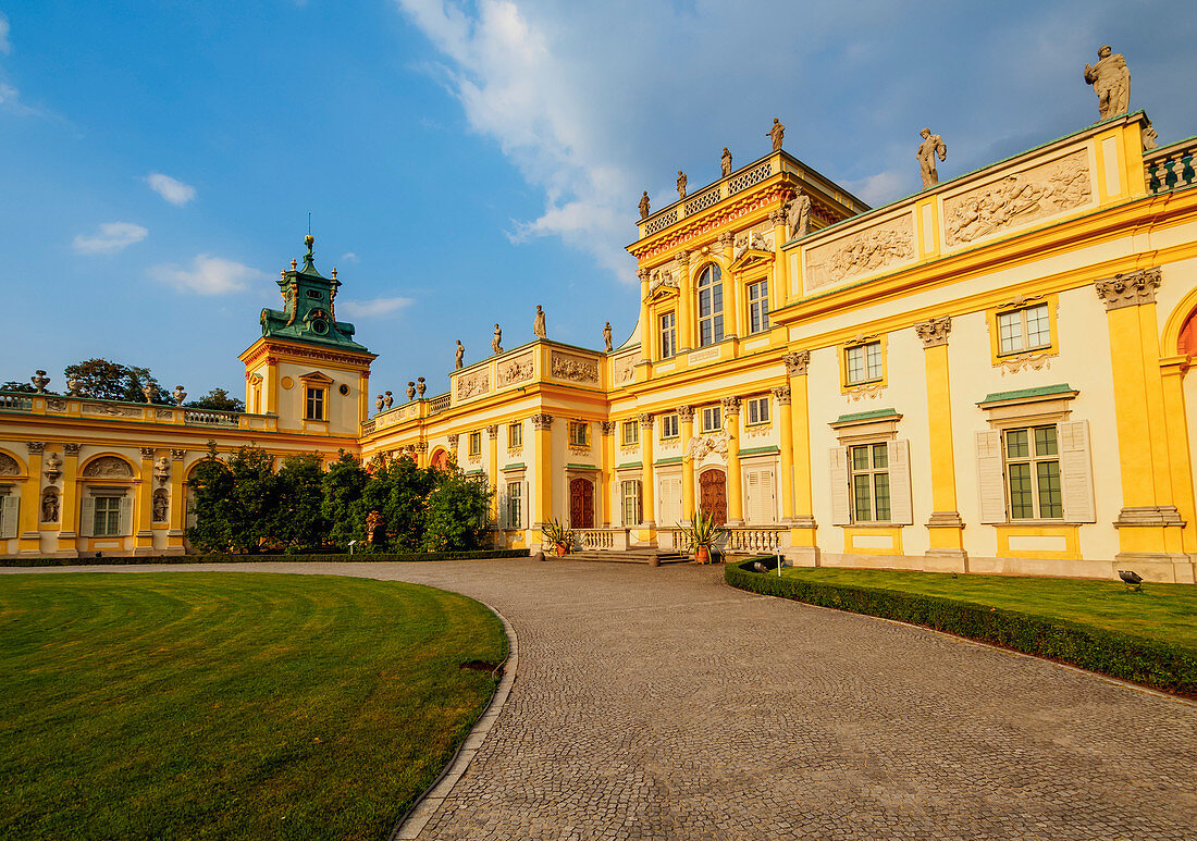 Wilanow Palace, Warsaw, Masovian Voivodeship, Poland, Europe