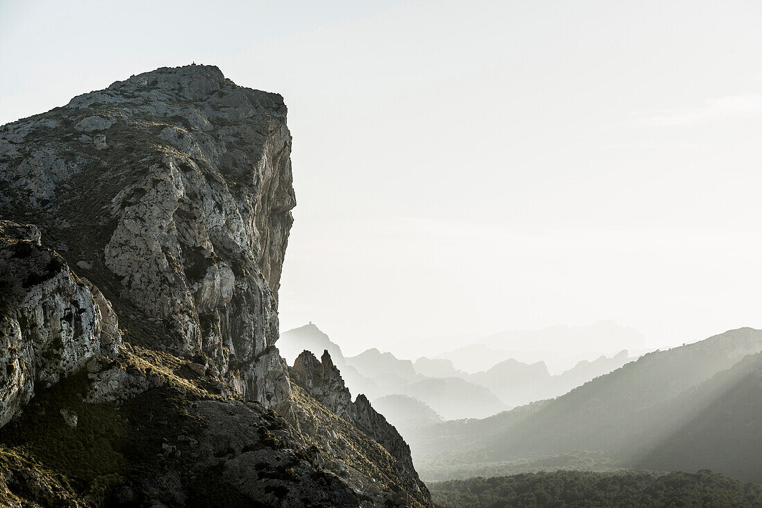 Cap Formentor, Port de Pollenca, Serra de Tramuntana, Majorca, Balearic Islands, Spain