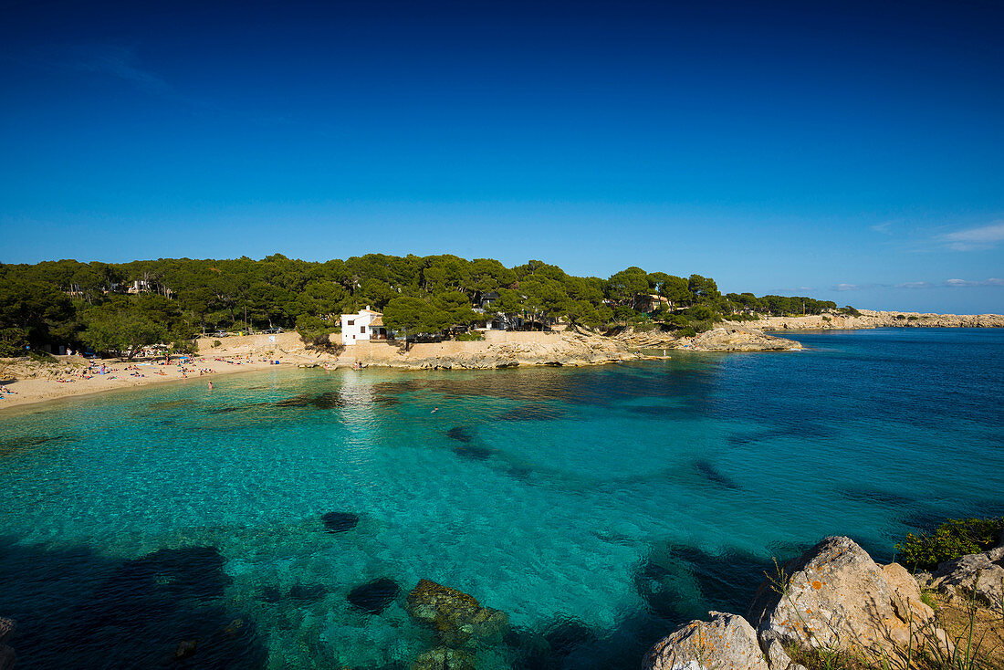 Cala Gat bay, Cala Ratjada, Majorca, Balearic Islands, Spain