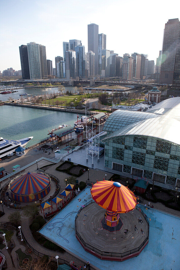 Navy Pier in Chicago, Illinois.