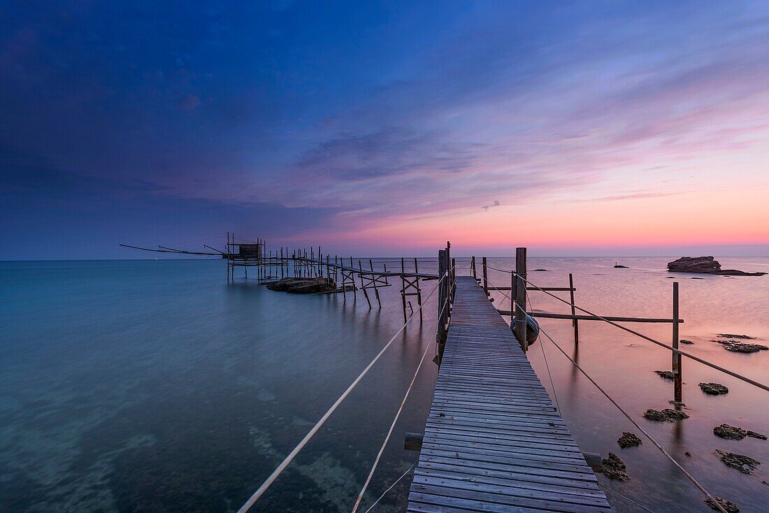 Punta Aderci beach, province of Chieti, Abruzzo, Italy