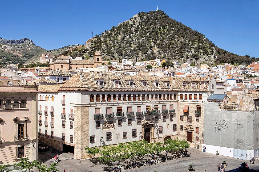 The episcopal head office of Jaen, The Episcopal Palace is constructed on a building of the XVth century reformed in the year 1980, take in Jaen, Spain