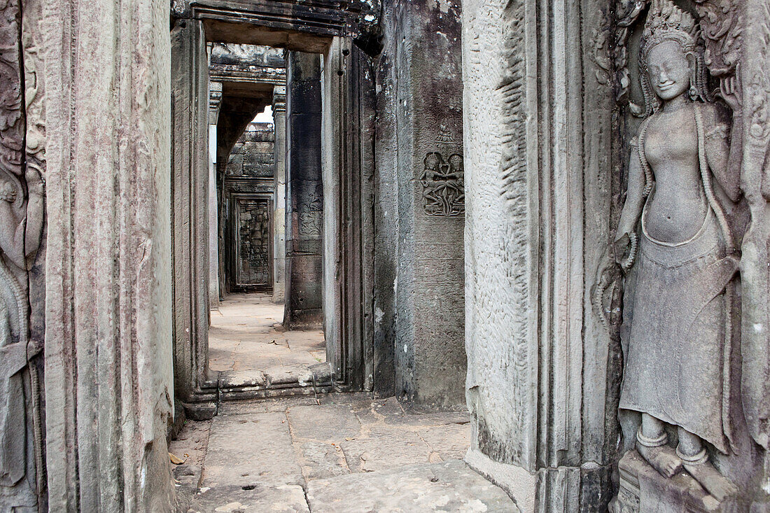 Thom Bayon Tempel, Angkor Wat, Sieam Reap, Kambodscha