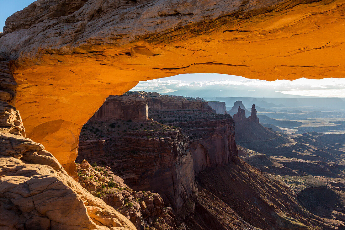 Mesa Arch, Canyonlands Nationalpark, Moab, Utah, Vereinigte Staaten von Amerika, Nordamerika