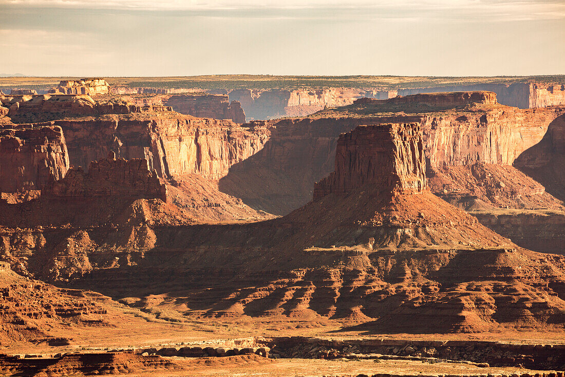 Felsformationen im Canyonlands Nationalpark, Moab, Utah, Vereinigte Staaten von Amerika, Nordamerika