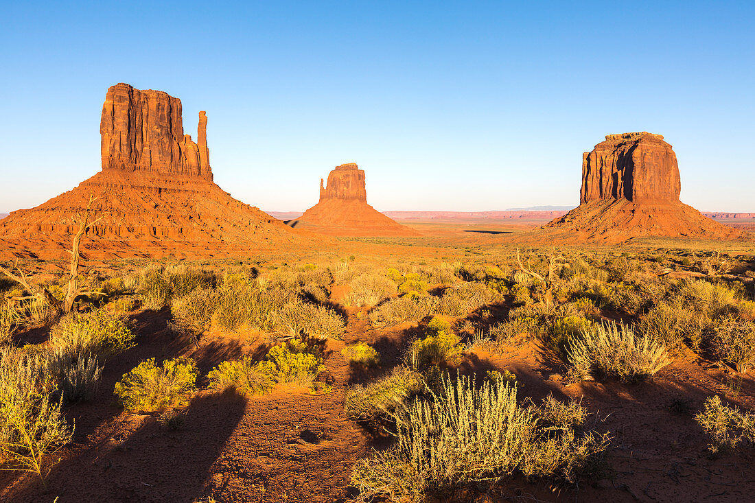 Monument Valley, Navajo Tribal Park, Arizona, United States of America, North America