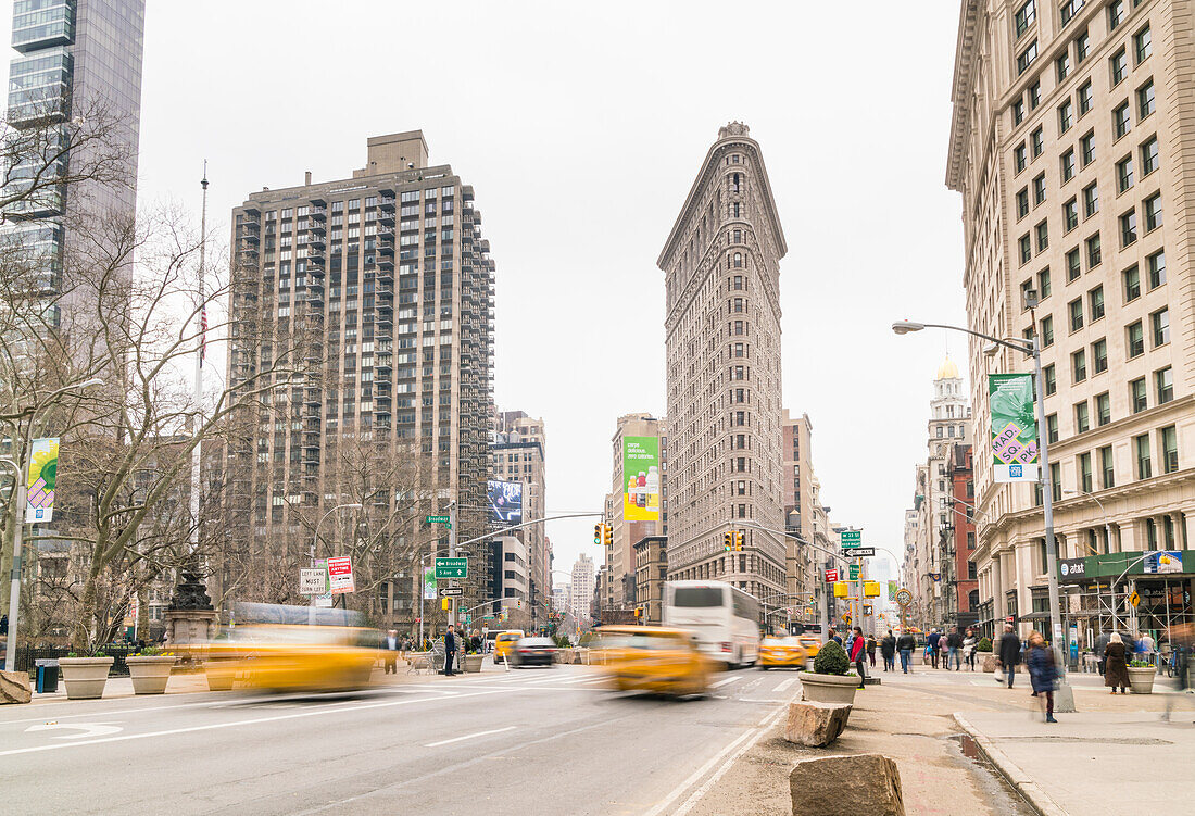 Flatiron Building, Madison Square, New York City, United States of America, North America