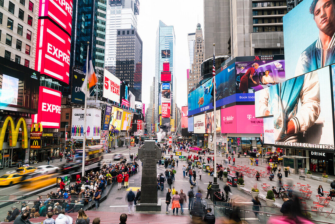 Times Square, New York City, Vereinigte Staaten von Amerika, Nordamerika