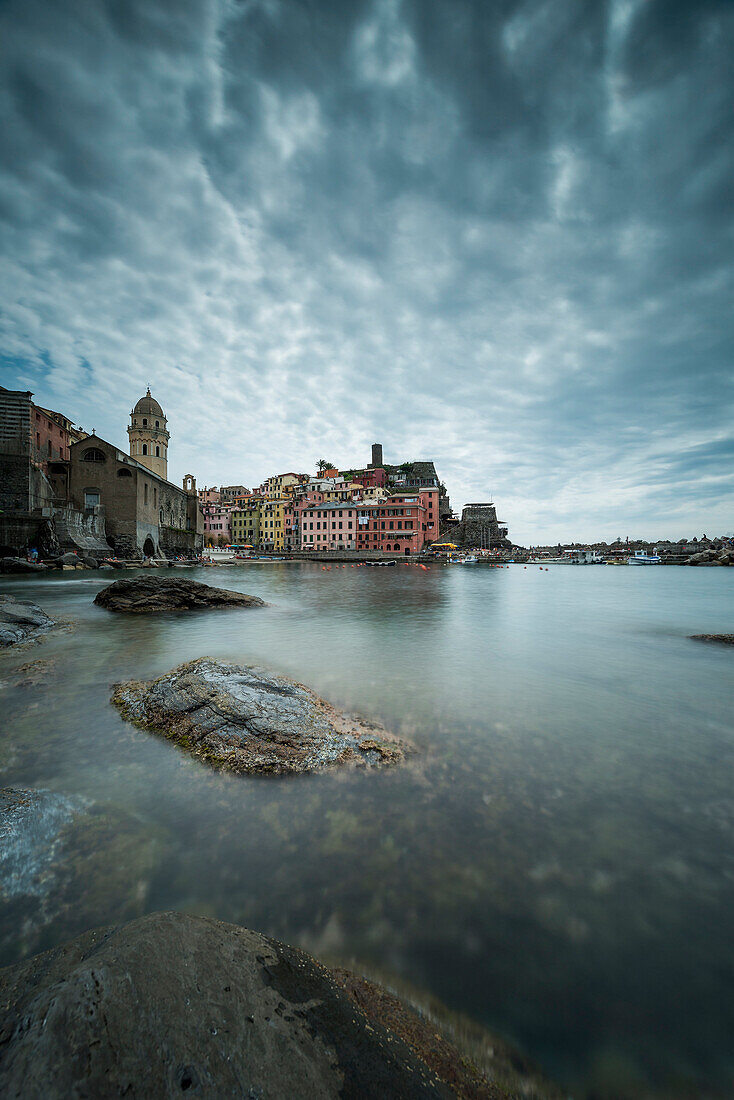 Vernazza, Cinque Terre, Liguria region, La Spezia province, Italy, Europe, Ligurian Sea