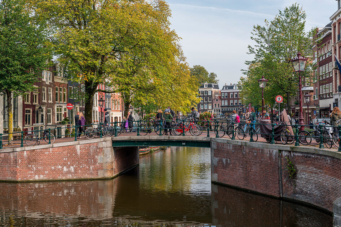The Netherlands, Europe, Amsterdam canal