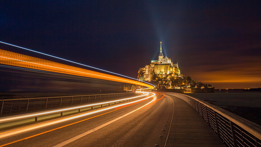 Mont Saint Michel, Manche Département, Normandy, Frankreich