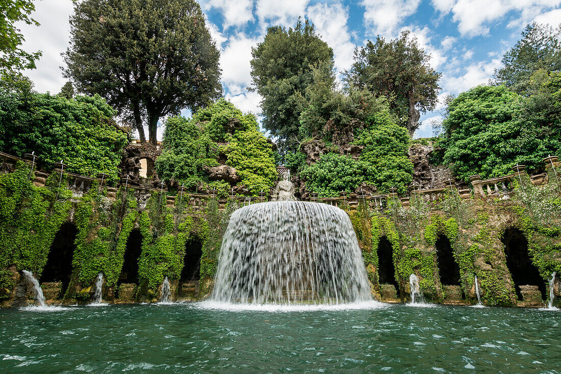 Italien, Latium, Rom, Tivoli, Villa d'Este