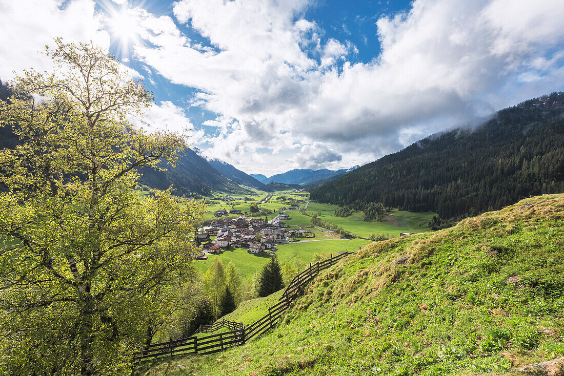 Ridanna , Ridnaun, Racines , Ratschings, Bolzano province, South Tyrol, Italy, The Ridanna Valley