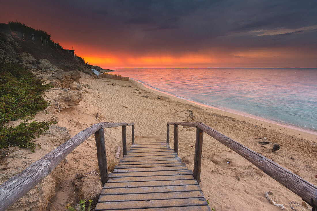 Piri piri bay, Taranto provinece, Puglia district, Italy, Europe