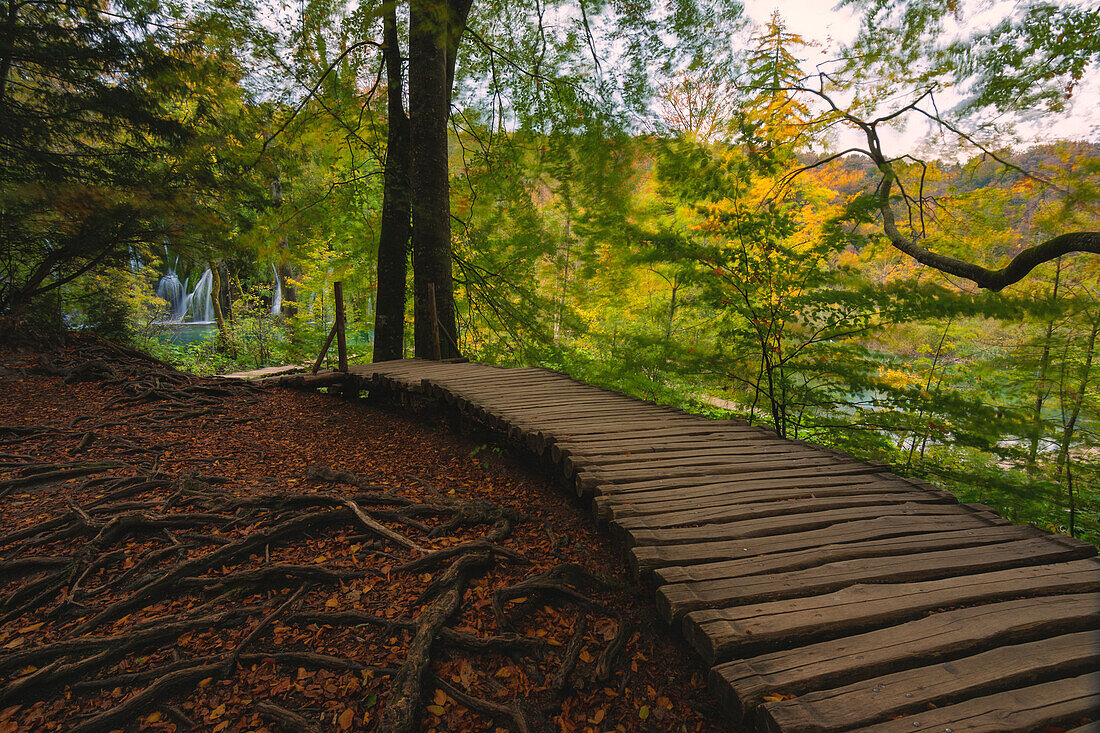 Nationalpark Plitvice, Region Karlovac, Bezirk Kroatien, Europa