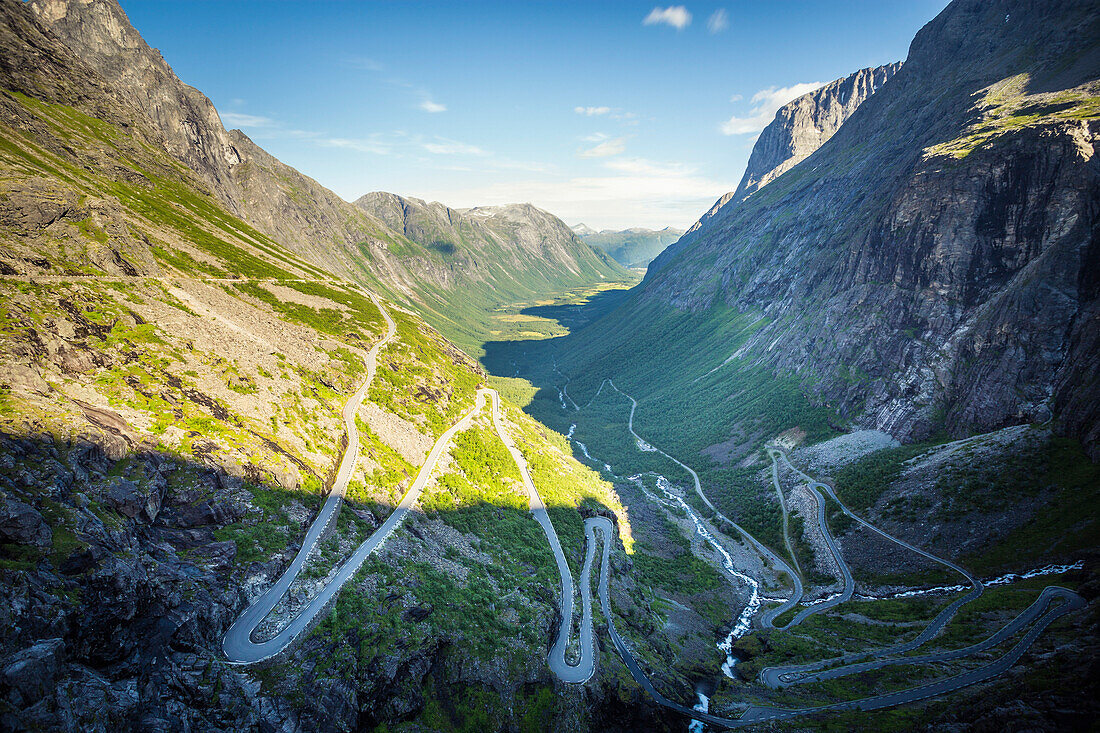 Trollstigen, Mehr og Romsdal Grafschaft, Norwegen
