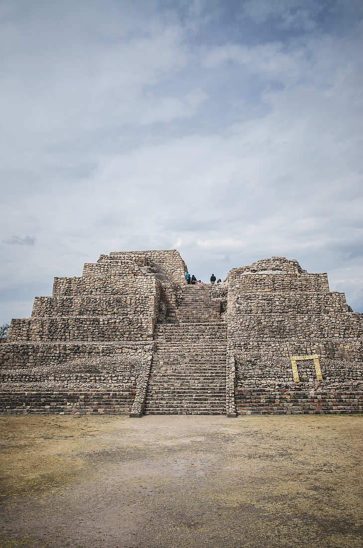 Steinpyramide, Cañada de la Virgen, Guanajuato, Mexiko
