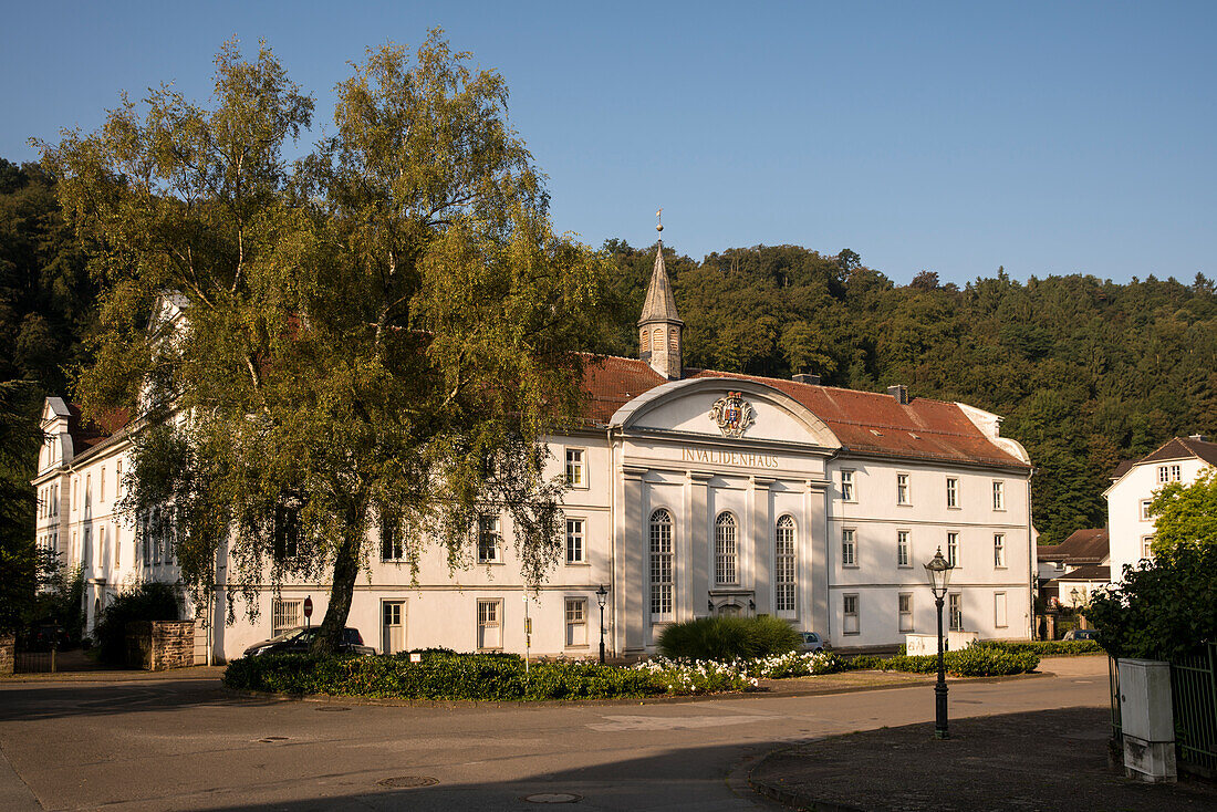 The Invalidenhaus, the former hospital of the city, Bad Karlshafen, Hesse, Germany, Europe