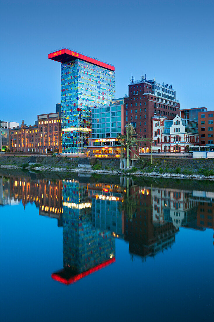Medienhafen, Düsseldorf, Nordrhein-Westfalen, Deutschland
