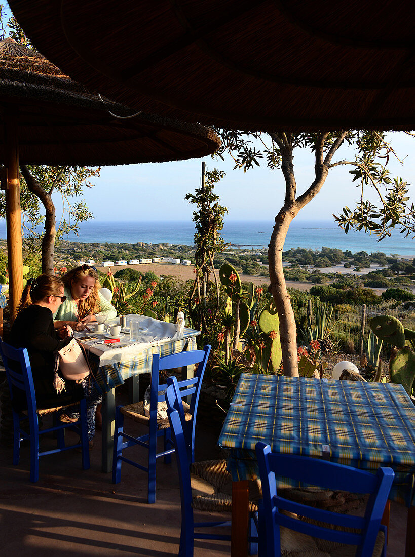 Over the Elafonissi beach, westcoast, … – License image – 71170623 ...