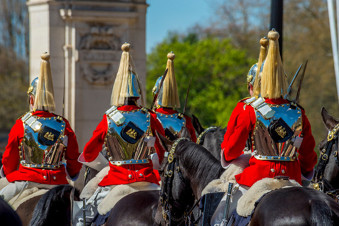 Changing of the Guard, The Mall, Buckingham Palace, London, England, United Kingdom, Europe