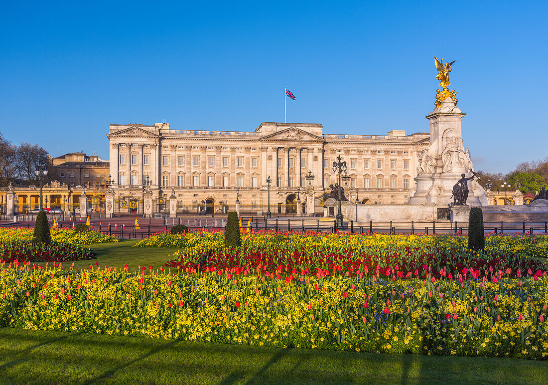 Buckingham Palace, London, England, Großbritannien, Europa
