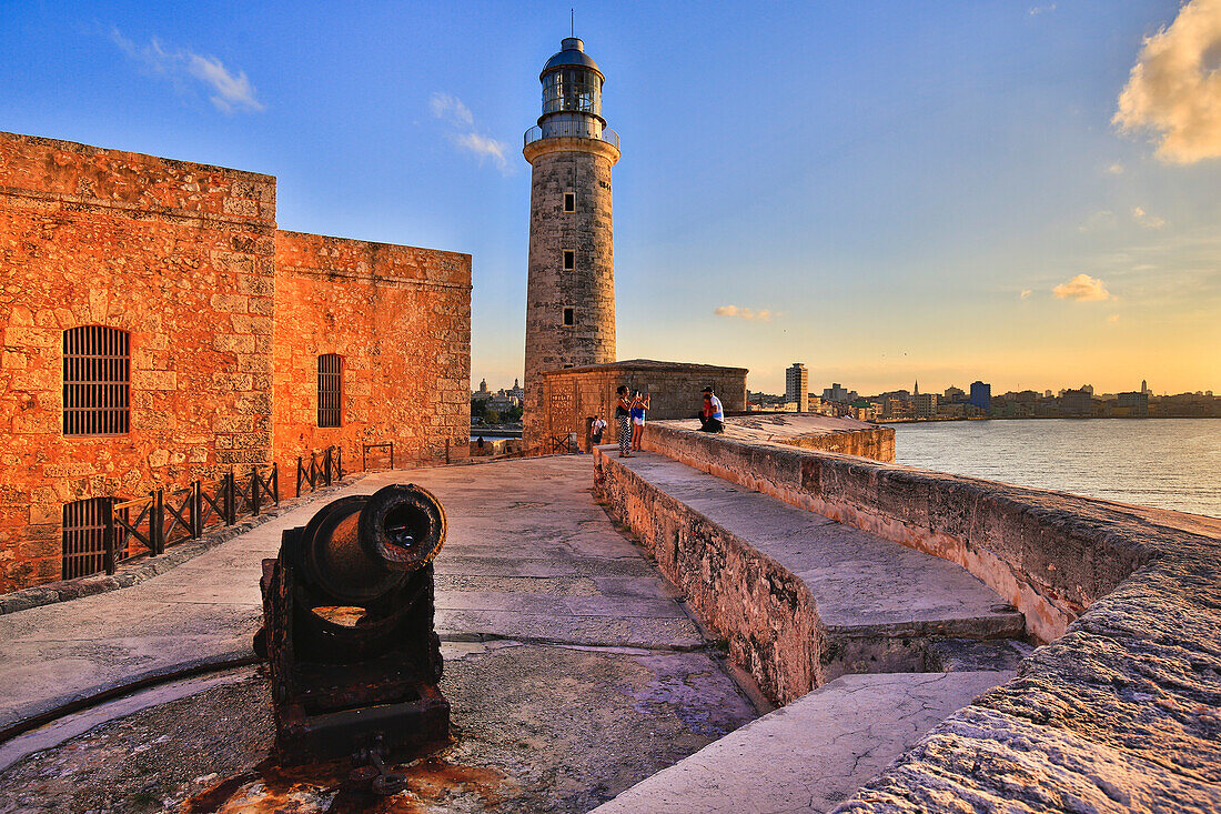 Castillo de los Tres Reyes del Morro at Havana HarborÂ 