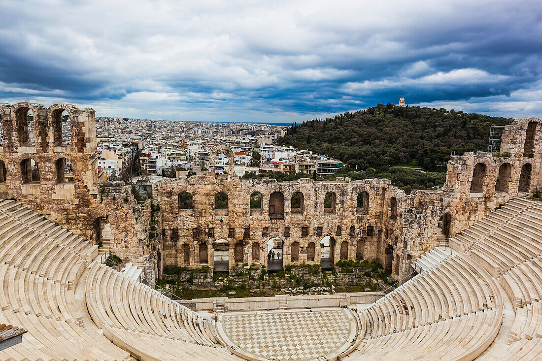'Odeon von Herodes Atticus; Athen, Griechenland'