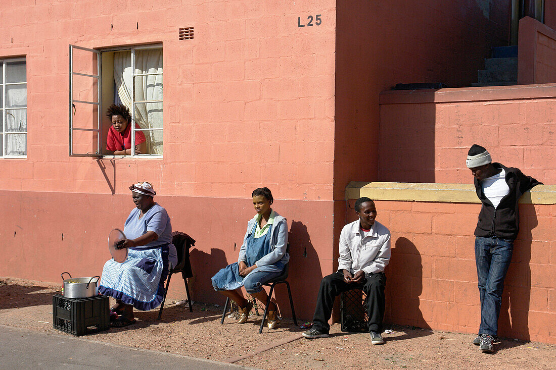 Township Langa, Kapstadt, Südafrika
