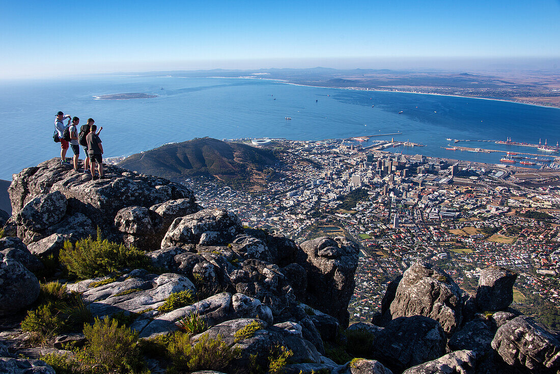 Tafelberg Aussicht, Kapstadt, Südafrika