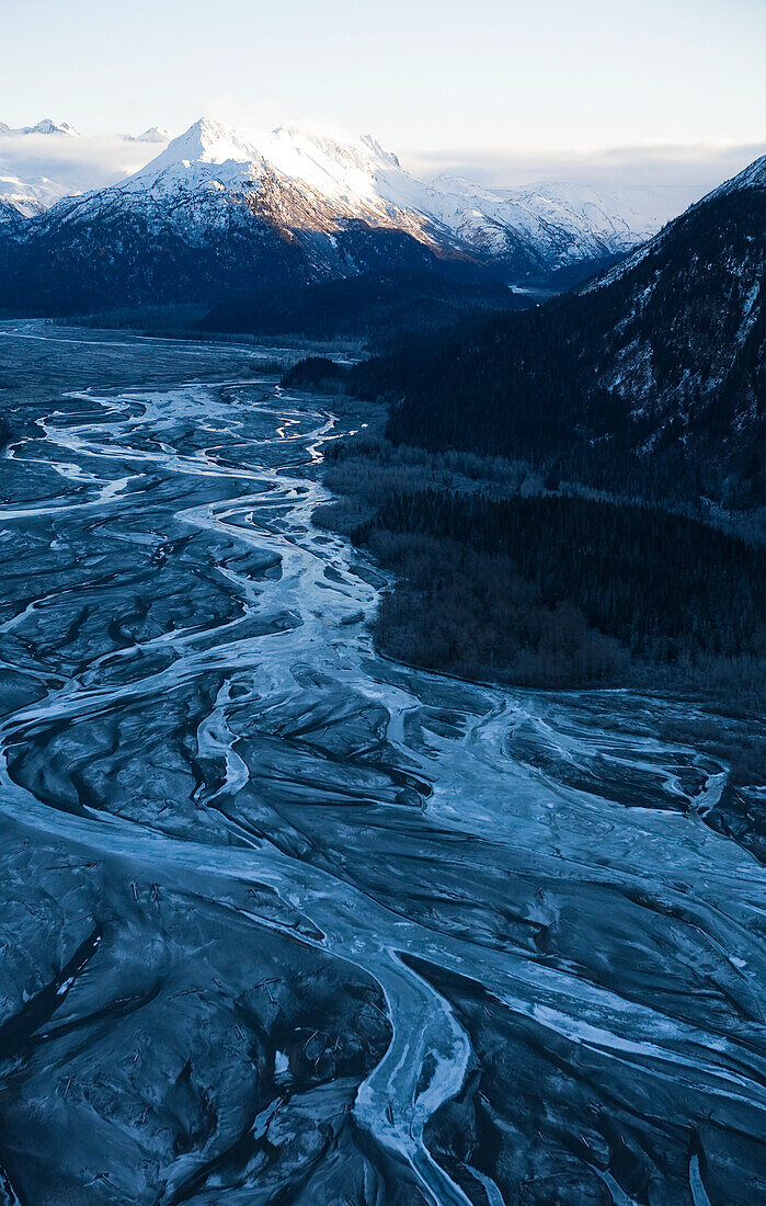 Kenai Berge, Kachemak Bay State Park, Alaska, Vereinigte Staaten von Amerika