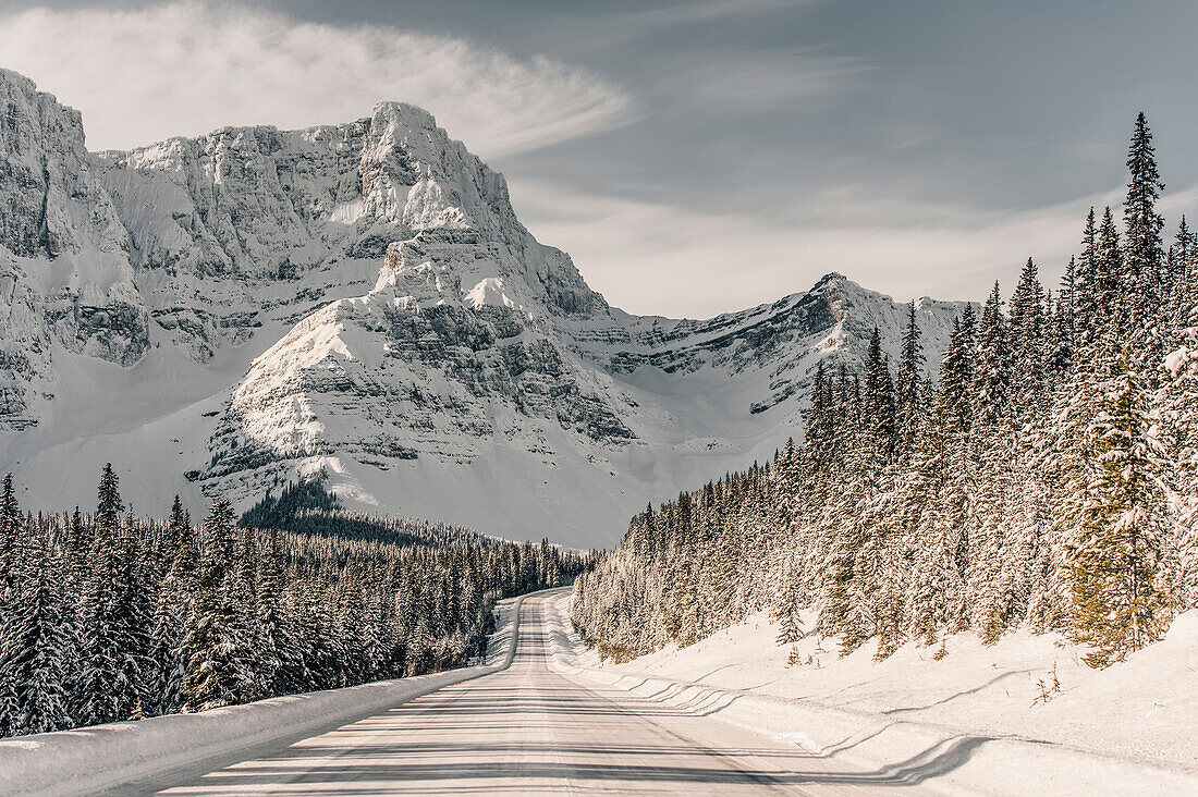 Icefields Parkway, Banff National Park, Jasper Nationalpark, Alberta, Kanada, Nordamerika